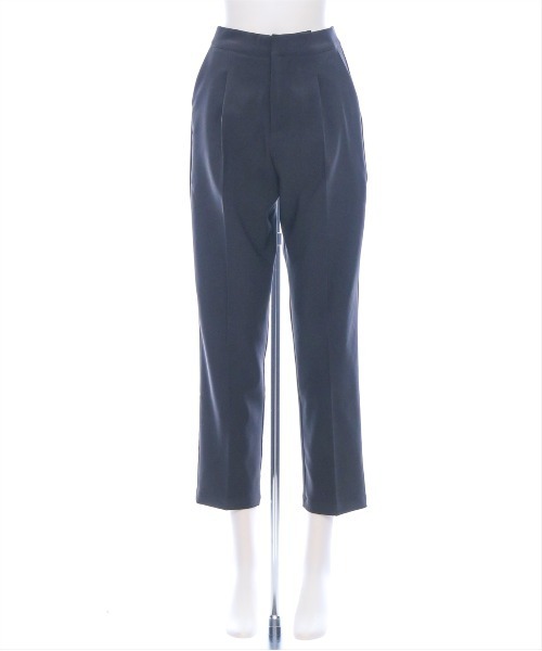 CLEAR BASIC（クリアベーシック）の「【低身長サイズ有】前ジップストレッチテーパードパンツ[オフィスカジュアル 骨格ストレート]≪SS新作≫（その他パンツ・レディース・アイボリー/ブラック/ネイビー・M/S/L/XS/PS）」の18枚目の写真