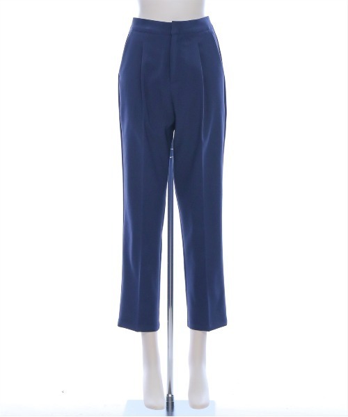 CLEAR BASIC（クリアベーシック）の「【低身長サイズ有】前ジップストレッチテーパードパンツ[オフィスカジュアル 骨格ストレート]≪SS新作≫（その他パンツ・レディース・アイボリー/ブラック/ネイビー・M/S/L/XS/PS）」の20枚目の写真