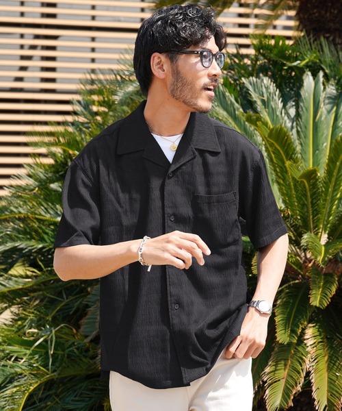【Gold】【極美品】オープンシャツ　半袖　sizeM SALE 30%OFF】[GL39436]gold(ゴールド) RAYON CHECK S/S OPEN
