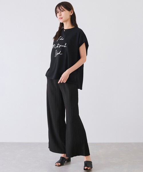 Jayro(ジャイロ)の「ロゴ刺繍Tシャツ(Tシャツ/カットソー・レディース・ブラック/ホワイト系その他・M)」の14枚目の写真