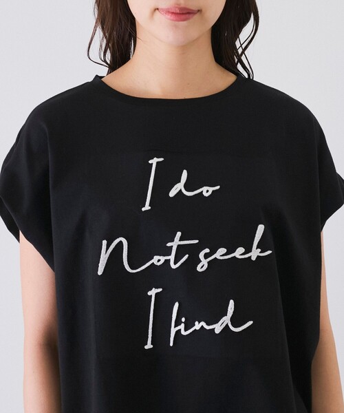 Jayro(ジャイロ)の「ロゴ刺繍Tシャツ(Tシャツ/カットソー・レディース・ブラック/ホワイト系その他・M)」の16枚目の写真