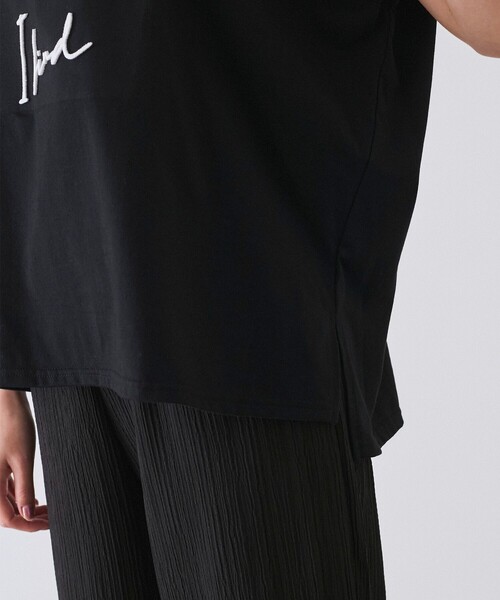 Jayro(ジャイロ)の「ロゴ刺繍Tシャツ(Tシャツ/カットソー・レディース・ブラック/ホワイト系その他・M)」の18枚目の写真