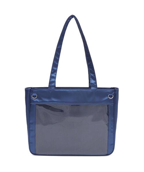 WEGO（ウィゴー）の「WEGO/ときめきサテン痛バッグS（トートバッグ・レディース・ライトピンク/ホワイト/ブラック/ネイビー/サックスブルー/シルバー/ゴールド/ブルー/ライトパープル/ワイン・FREE）」の4枚目の写真