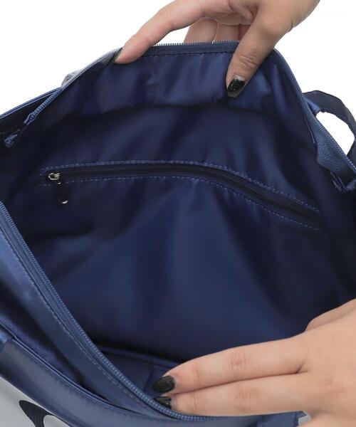 WEGO（ウィゴー）の「WEGO/ときめきサテン痛バッグS（トートバッグ・レディース・ライトピンク/ホワイト/ブラック/ネイビー/サックスブルー/シルバー/ゴールド/ブルー/ライトパープル/ワイン・FREE）」の15枚目の写真