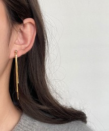 YU-KA:タッセルイヤリング tassel earring