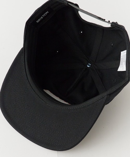 BRIXTON（ブリクストン）の「BRIXTON/ブリクストン PAYMENT MP SNPK キャップ メンズ 夏物 夏服（キャップ・メンズ・ブラック・ONE SIZE）」の6枚目の写真