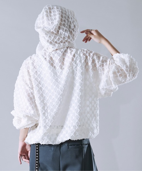 Ellno Loset（エルノロゼット）の「シアーフリンジジャガード
