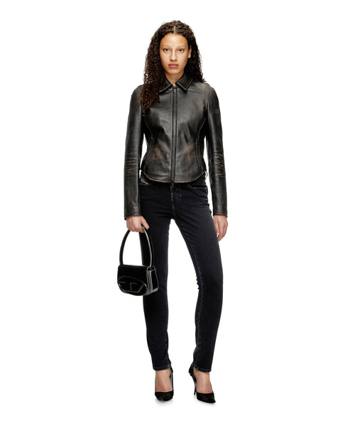 DIESEL(ディーゼル)の「ウィメンズ デニムパンツ SLIM 1992 D-JIANN L.32(デニムパンツ・レディース・ブラック・28inch/24inch/23inch/26inch/25inch/27inch/29inch/30inch)」の4枚目の写真