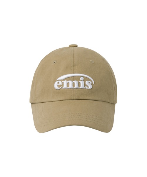 【美品】【emis】ロゴキャップ クリーム NEW LOGO EMIS CAP(RENEWAL)（キャップ）｜EMIS（イミス）の