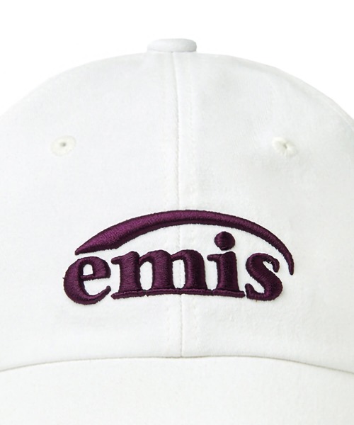 EMIS（イミス）の「NEW LOGO EMIS CAP(RENEWAL)（キャップ・レディース・ブラック/ホワイト/ブラウン/グリーン/バーガンディー/ベージュ/ネイビー/パープル・FREE）」の21枚目の写真