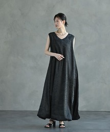 funda mine（ファンダマイン）の「リンクルボリュームドレス（ドレス）」