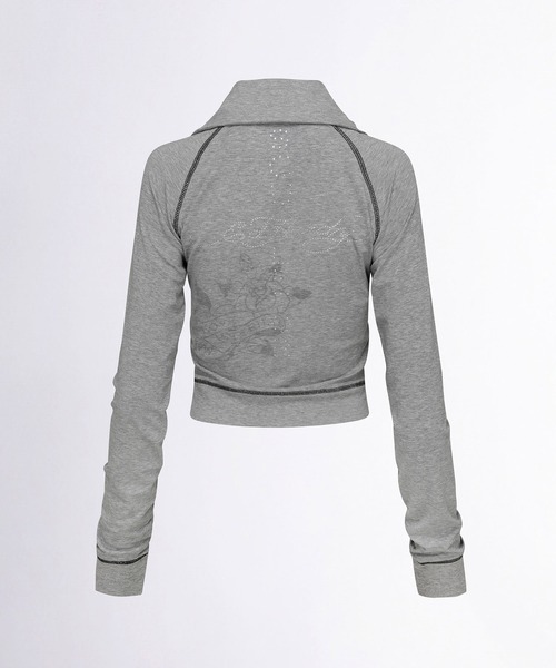 トップス SCULPTOR Shirring Zip-Up Jersey SCULPTOR Shirring Zip-Up Jersey