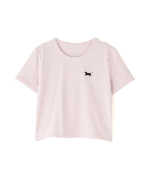 NATURAL BEAUTY BASIC(ナチュラルビューティーベーシック)の「<保護猫プロジェクト>ワンポイントコンパクトTシャツ(Tシャツ/カットソー・レディース・オフホワイト/ピンク/グレー系その他・FREE)」の20枚目の写真
