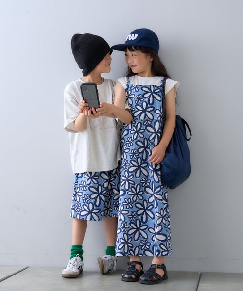 CIAOPANIC TYPY（チャオパニックティピー）の「【KIDS】らくらく甚平（浴衣・キッズ・ブルー/ブラック・SMALL/MEDIUM/LARGE/X-LARGE/XX-LARGE）」の20枚目の写真