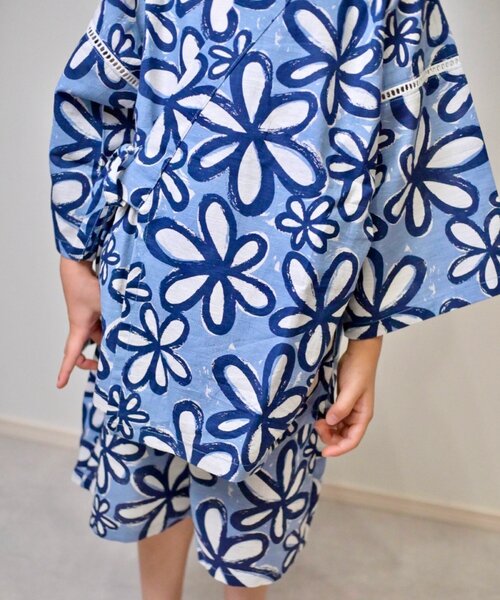 セール】【KIDS】らくらく甚平（浴衣）｜CIAOPANIC TYPY（チャオ