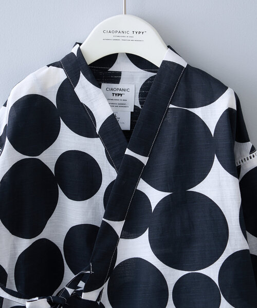 CIAOPANIC TYPY（チャオパニックティピー）の「【KIDS】らくらく甚平（浴衣・キッズ・ブルー/ブラック・SMALL/MEDIUM/LARGE/X-LARGE/XX-LARGE）」の17枚目の写真