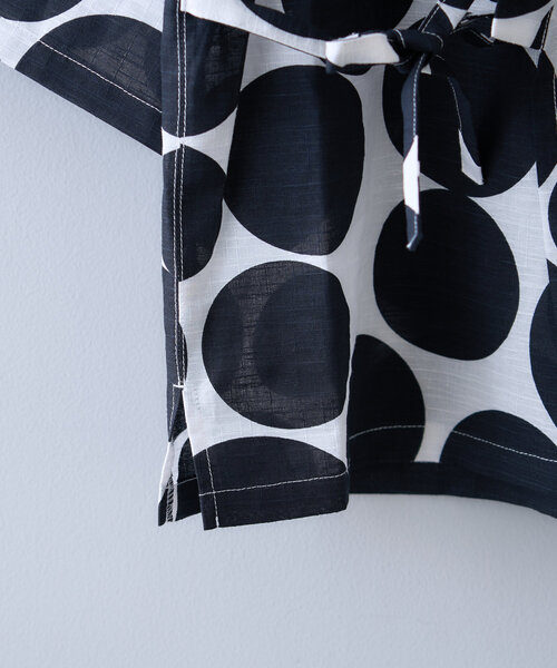 CIAOPANIC TYPY（チャオパニックティピー）の「【KIDS】らくらく甚平（浴衣・キッズ・ブルー/ブラック・SMALL/MEDIUM/LARGE/X-LARGE/XX-LARGE）」の5枚目の写真