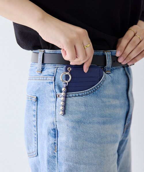 セール】【インフルエンサーほし企画】本革スタッズフラグメントケース