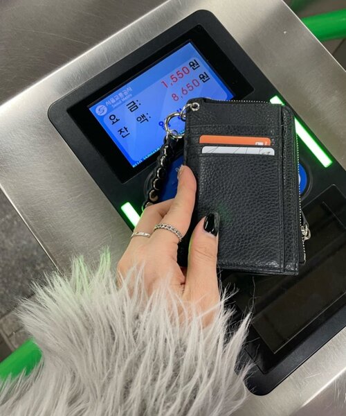 セール】【ほし企画】本革スタッズフラグメントケース（財布）｜ear