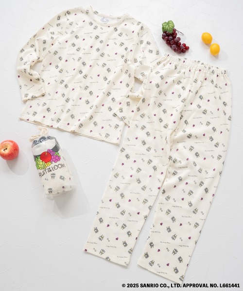 FRUIT OF THE LOOM】【KIDS】FTL×サンリオキャラクターズ長袖ルーム