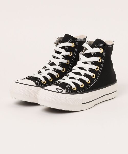 レディース【CONVERSE】AS PLTS HEARTPOINT HI BLACK 国内発送 CONVERSE コンバース PLTS ハートポイント HI レディース