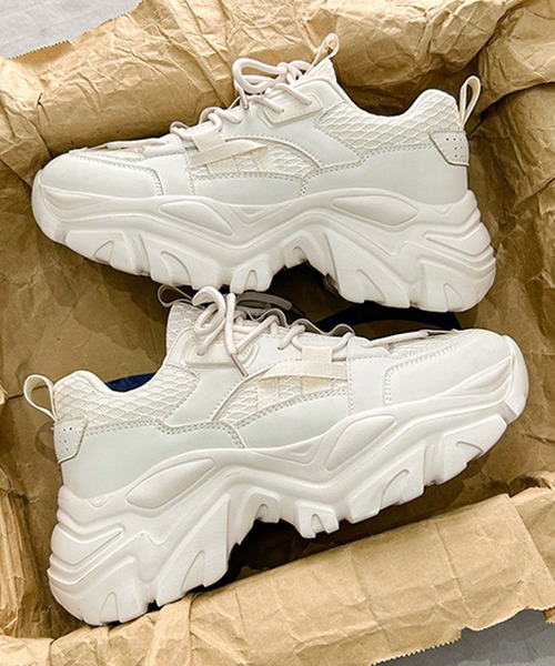 shoes365(シューズスリーシックスファイヴ)の「【SHOES 365】厚底スニーカー(スニーカー・メンズ・ブラック/ホワイト/オフホワイト・25.5cm/26.0cm/27.0cm/26.5cm/25.0cm/24.5cm)」の14枚目の写真
