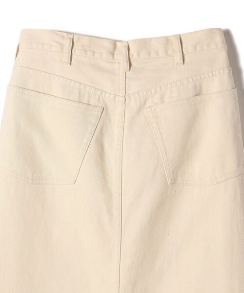 SHIPS（シップス）の「SHIPS NINE CASE:〈洗濯機可能〉フロント スラント スカート（スカート・レディース・ナチュラル/ネイビー・36/38）」の9枚目の写真