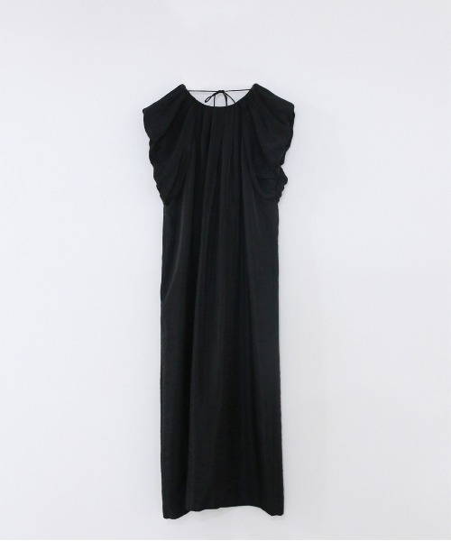 Marilyn Moon（マリリンムーン）の「viscose satin balloon dress（ワンピース・レディース・レッド/ネイビー/ブラック・FREE）」の21枚目の写真