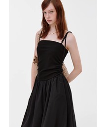 バロンキャミ/黒/black/Sサイズ/maison de Dolce. maison de dolce.バロンキャミ Black Mサイズ