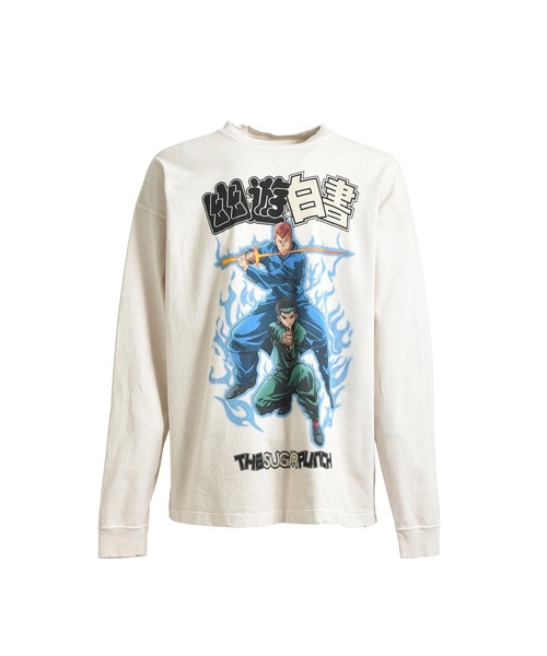 THE SUGAR PUNCH(ザシュガーパンチ)の「L/S T-SHIRTS(Tシャツ/カットソー・メンズ・ブラック/ホワイト・X-LARGE/LARGE)」の2枚目の写真