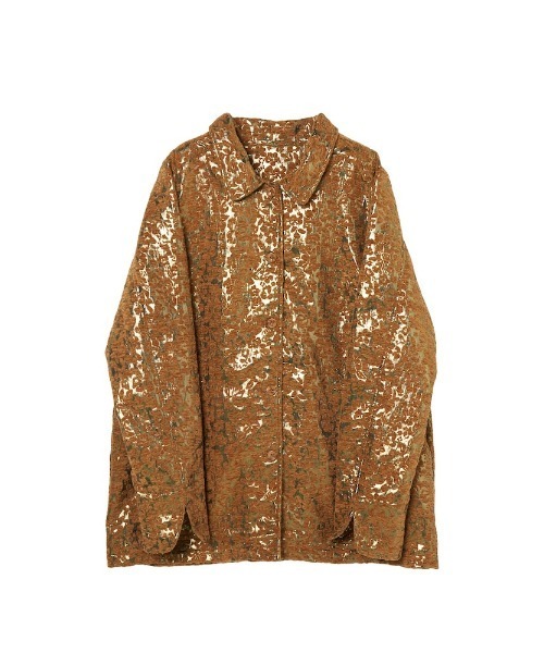 セール】Jacquard Coverall Blouson/ジャガードカバーオールブルゾン