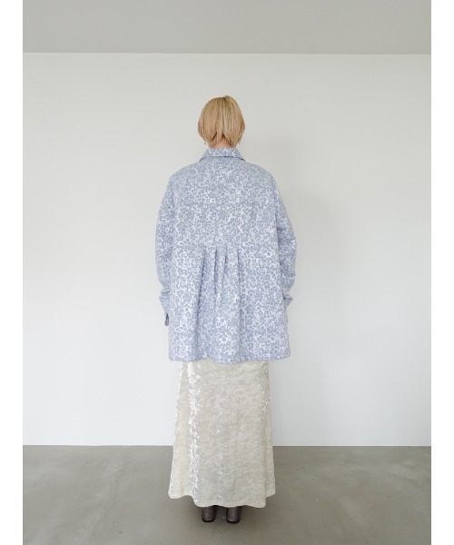 セール】Jacquard Coverall Blouson/ジャガードカバーオールブルゾン