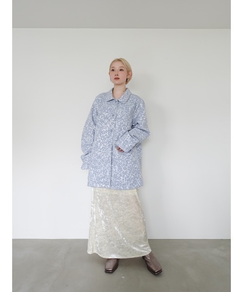 Jacquard Coverall Blouson
