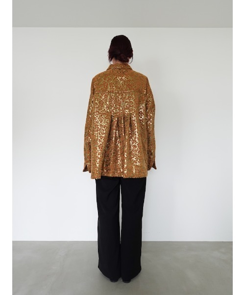 セール】Jacquard Coverall Blouson/ジャガードカバーオールブルゾン