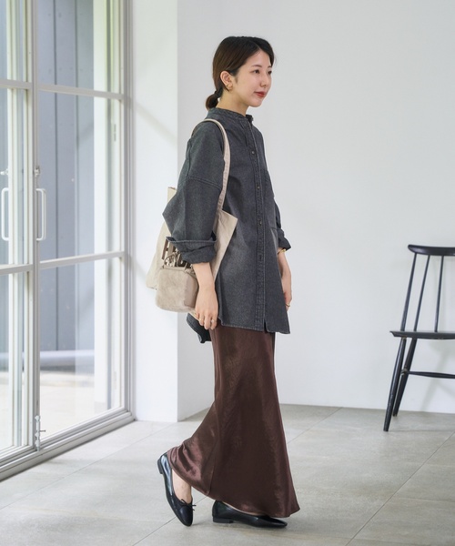 LE TALON(ルタロン)の「LE TALON メッセージトート3(トートバッグ・レディース・ブラック/キャメル/ベージュ/グリーン・FREE)」の6枚目の写真