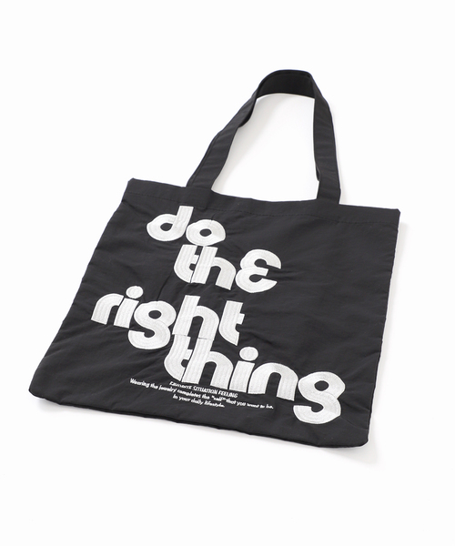 LE TALON(ルタロン)の「LE TALON メッセージトート3(トートバッグ・レディース・ブラック/キャメル/ベージュ/グリーン・FREE)」の10枚目の写真