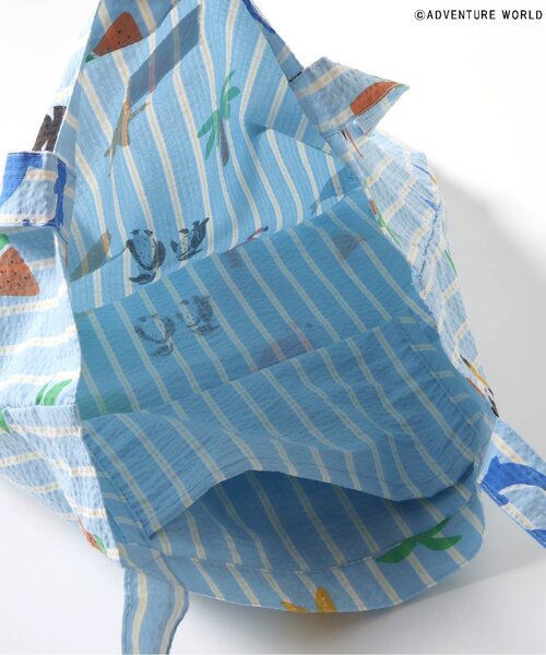 apres les cours(アプレレクール)の「【リンク】アドベンチャーワールドトートバッグ(トートバッグ・キッズ・オフホワイト/ブルー・FREE)」の13枚目の写真