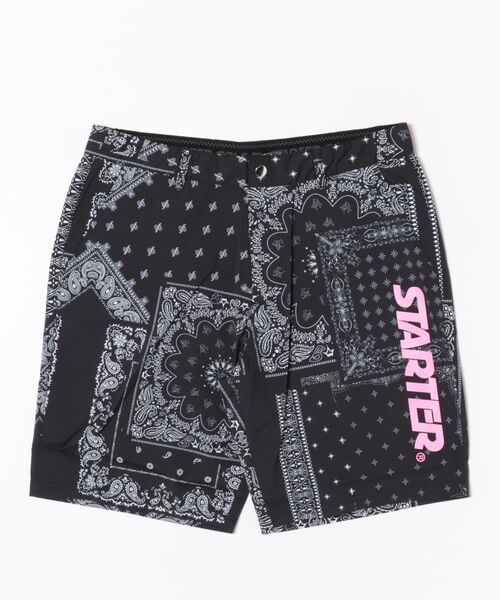 STARTER(スターター)の「【STARTER GOLF】スターターゴルフ バンダナ柄 ショーツメンズ SG-223003(その他パンツ・メンズ・ブラック・M)」の1枚目の写真