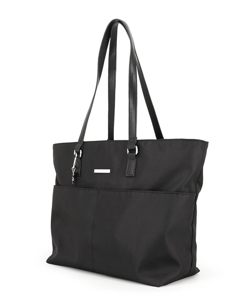 MURUA(ムルーア)の「MURUA(ムルーア)トートバッグ MR-B1384 撥水ツイル・カジュアル(トートバッグ・レディース・ブラック・FREE)」の3枚目の写真