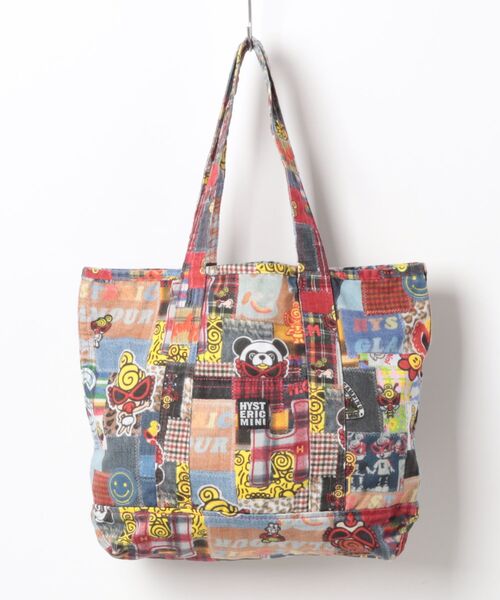 カツラギ MESSY PATCHWORK総柄 トートバッグ（その他小物