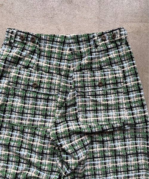 MandO（Auntie Rosa）（エムオー）の「ツイードバギーベーカーパンツ（その他パンツ・メンズ・ブラック・LARGE/MEDIUM/SMALL）」の11枚目の写真