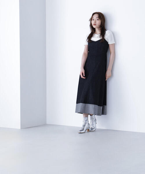 NATURAL BEAUTY BASIC(ナチュラルビューティーベーシック)の「◇フェザータッチTシャツ(Tシャツ/カットソー・レディース・オフホワイト/ブルー/ベージュ・FREE)」の11枚目の写真