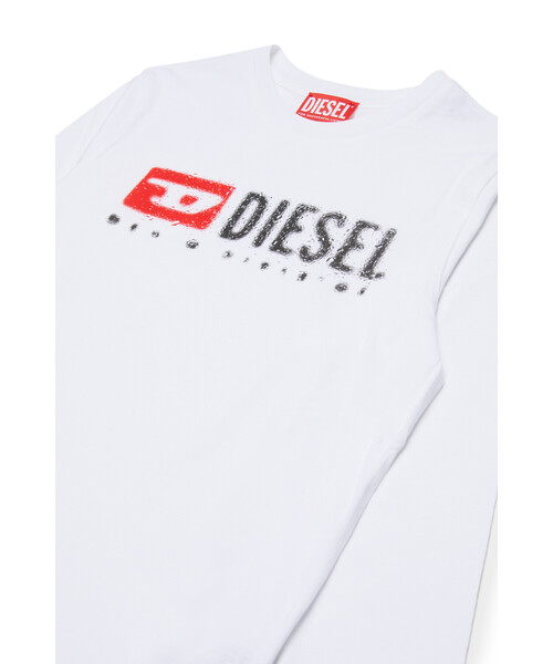 DIESEL（ディーゼル）の「キッズ 長袖Tシャツ TDROPS（Tシャツ/カットソー・キッズ・ホワイト/ライトグリーン/ブルー/ブラック・10Y/12Y/16Y/14Y/6Y/8Y/4Y）」の16枚目の写真