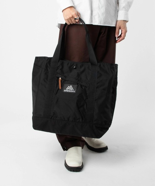 GREGORY（グレゴリー）の「GREGORY ALMIGHTY TOTE グレゴリー オールマイティ トート（トートバッグ・メンズ・ブラック・FREE）」の2枚目の写真