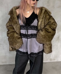 sedacle girl（セダクルガール）の「ランジェリー風キャミチュニック（チュニック）」