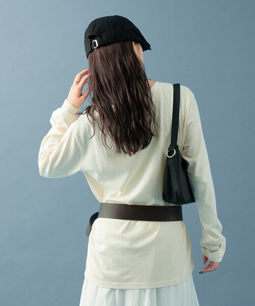 mystic（ミスティック）の「CATフォトロンT（Tシャツ/カットソー・レディース・アイボリー/オフホワイト・FREE）」の17枚目の写真