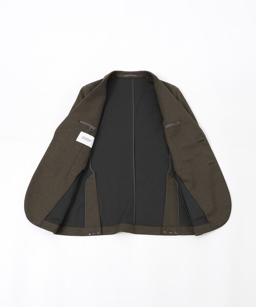 MACKINTOSH PHILOSOPHY(マッキントッシュ フィロソフィー)の「テーラードジャージー ジャケット ウール混メッシュジャージー(テーラードジャケット・メンズ・ダークネイビー/ブラック/チャコールグレー・42/36/38/40)」の13枚目の写真