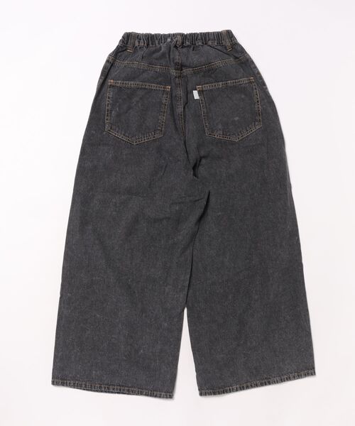 Ocean&Ground（オーシャン&グラウンド）の「Jr.ﾀｯｸﾊﾞｷﾞｰｽﾄﾚｰﾄﾃﾞﾆﾑﾊﾟﾝﾂ（デニムパンツ・キッズ・ダークインディゴブルー/ブラック・160/150）」の3枚目の写真
