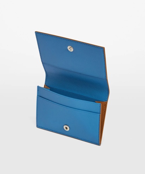 [新品]JIL SANDER ジルサンダー カードケース 名刺入れ blue FLAT CARD HOLDER（名刺入れ）｜JIL SANDER（ジルサンダー）の