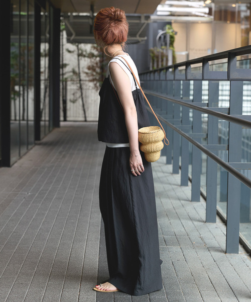 B.C STOCK（ベーセーストック）の「《追加2》《3点セット》手洗い可 / キャミソールスタイル（その他パンツ・レディース・ブルー/ブラック/ネイビー・FREE）」の5枚目の写真